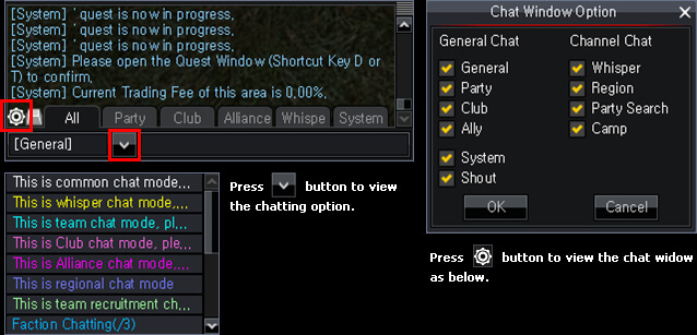 Interface Chat